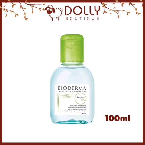 Nước Tẩy Trang Bioderma Sebium H2O Dành Cho Da Dầu, Mụn - 100ml