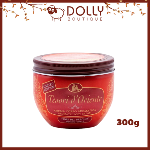 Kem Dưỡng Thể Nước Hoa Hương Thanh Long Tesori D'Oriente Dragon Flower Body Cream - 300g