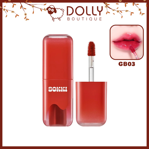 Son Kem Dạng Tint Bóng Black Rouge Glow Bokki Tint #GB03 Chili Pink (Đỏ Hồng)