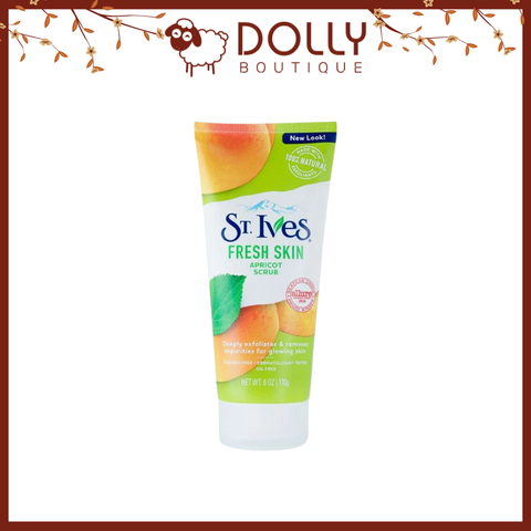 Tẩy Da Chết Mặt Dạng Hạt ST.Ives Fresh Skin Apricot Scrub 170g