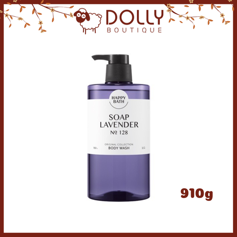 Sữa Tắm Hương Hoa Oải Hương Happy Bath Original Collection Lavender Body Wash - 910g