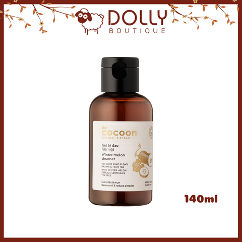 Gel Rửa Mặt Bí Đao Cocoon Winter Melon Cleanser 140ml