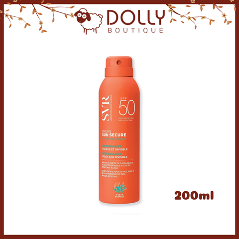 Xịt Chống Nắng SVR Sun Secure Brume SPF50+ - 200ml