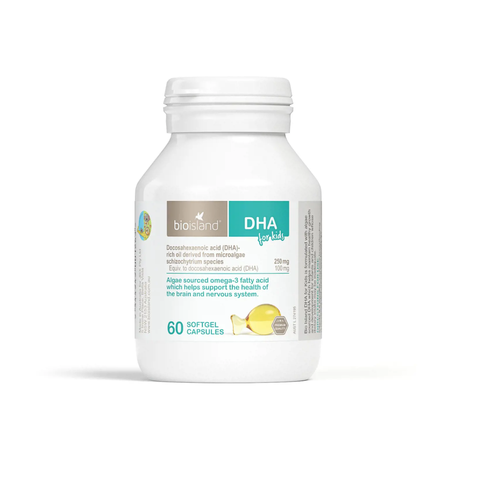 Bổ sung DHA cho trẻ BIOISLAND DHA For Kids L/60V