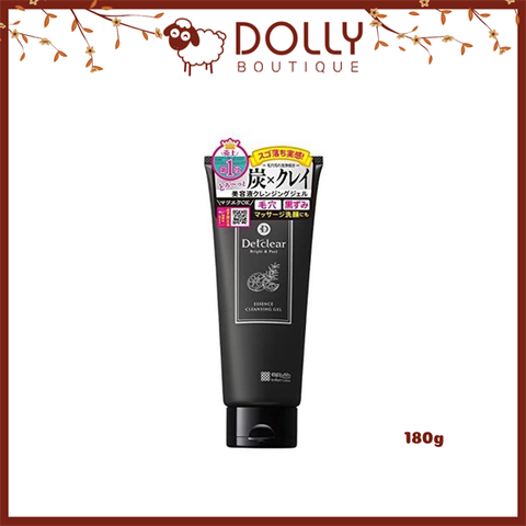 Gel Tẩy Tế Bào Chết Detclear Bright And Peel Essence Cleansing Gel 180g