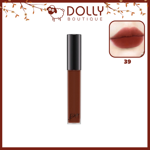 Son Kem BBIA Velvet Lip Tint - 39 Feign Longing (Màu Đỏ Gạch Trầm)