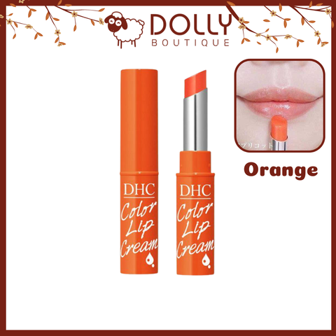 Son Dưỡng Có Màu DHC Color Lip Cream #Orange ( Màu Cam )