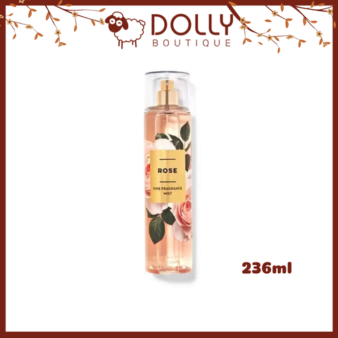 Xịt Thơm Nữ Bath & Body Works Rose Fine Fragrance Mist 236ml