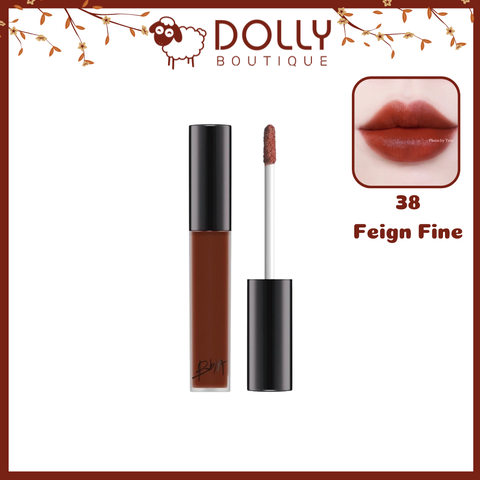 Son Kem Lì Bbia Last Velvet Lip Tint #38 Feign Fine (Màu Nâu Đất)