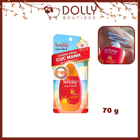 Sữa Chống Nắng Sunplay Super Block SPF81 PA++++ 70g