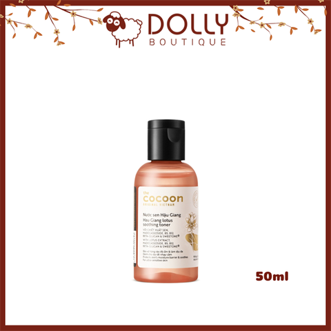Nước Cân Bằng Sen Hậu Giang Cocoon Lotus Soothing Toner