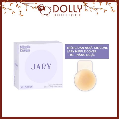 Miếng Dán Ngực Silicone Jary Nipple Covers 03 Nâng Ngực