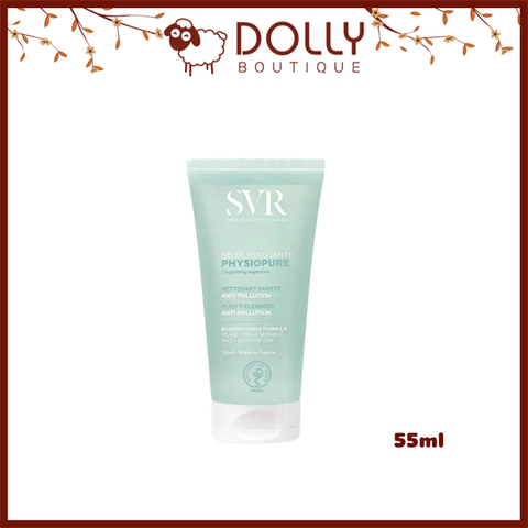 Gel Rửa Mặt Dành Cho Da Nhạy Cảm SVR Physiopure Gelée Moussante 55ml