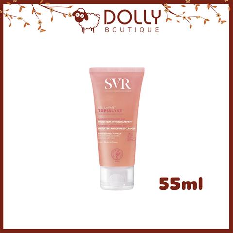 Gel Rửa Mặt Dành Cho Da Nhạy Cảm SVR Gel Lavant Topialyse Gentle Cleansing 55ml