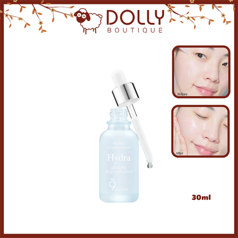 Tinh Chất Cấp Nước 9Wishes Hydrat Ampule Serum 30ml