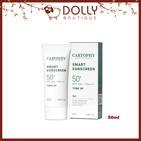 Kem Chống Nắng Caryophy Smart Sunscreen Tone Up SPF50+ PA+++ 50ml