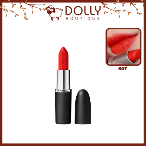 Son Thỏi Lì Mac Macximal Silky Matte Lipstick 607 Lady Danger