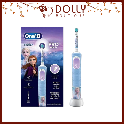 Bàn chải điện Oral-B Pro Kids 3+ Disney Frozen II