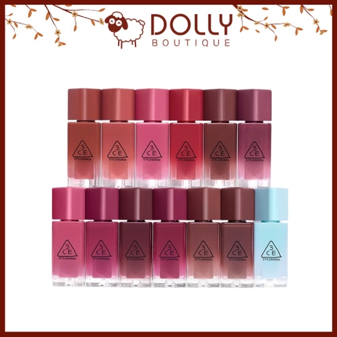 Son Dưỡng Bóng 3CE Gummy Oil Tint – Bảng Màu & Review Chi Tiết