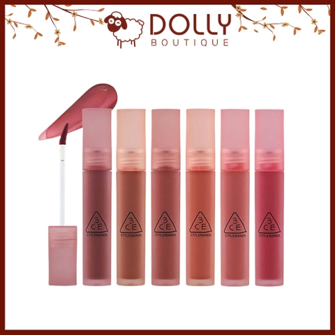 Son Tint Mờ Lì 3CE Blur Water Tint – Bảng Màu & Review Chi Tiết