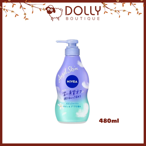 Sữa Tắm Nivea Angle Skin Body Wash (Hương Hoa) - 480ml