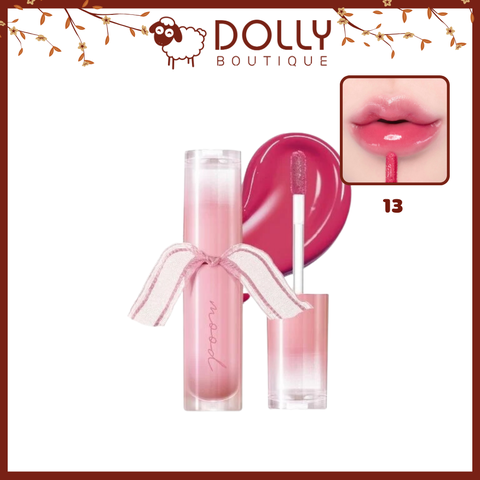 Son Tint Bóng Peripera Ink Mood Glowy Tint #13 Berry Pretty ( Hồng Berry Lạnh ) - 4g