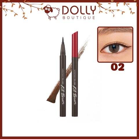 Bút Kẻ Mắt Clio Superroof Pen Liner Kill 02 Brown