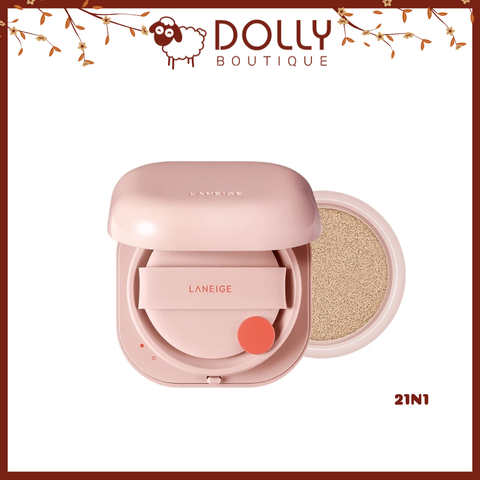 Phấn Nước Laneige Neo Cushion Glow 21N1 Beige SPF46 PA++ 15gx2