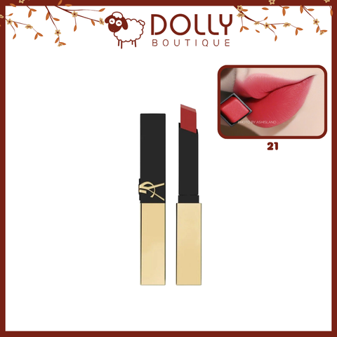 Son Thỏi YSL The Slim Couture Matte Lipstick 21 Rouge Paradoxe 2.2g