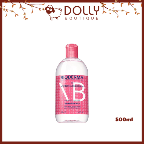 Nước Tẩy Trang Bioderma & Victoria Beckham Sensibio H2O Limited Edition 500ml
