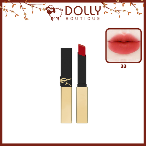 Son Thỏi YSL Rouge Pur Couture The Slim Leather Matte Lipstick 33 2.2g