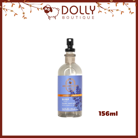 Xịt Thơm Gối Bath and Body Works Aromatherapy Lavender Vanilla Pillow 156ml