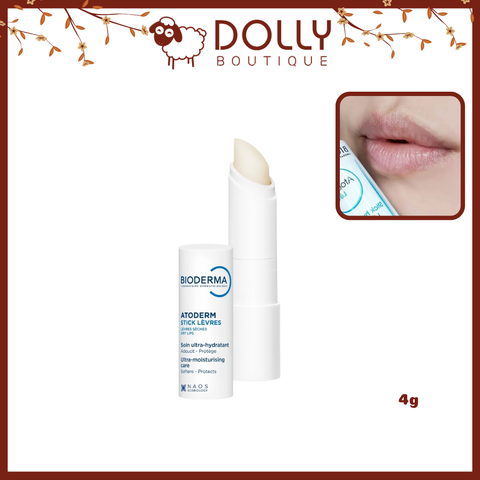 Son Dưỡng Bioderma Làm Dịu Môi Khô, Nứt Nẻ Atoderm Stick Levres 4g