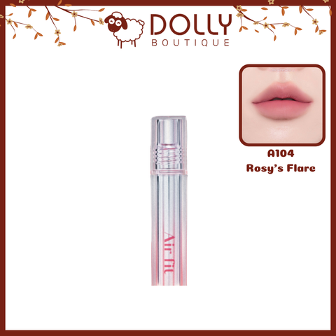 Son Kem Lì Black Rouge Airfit Velvet A104 Rosy's Flare