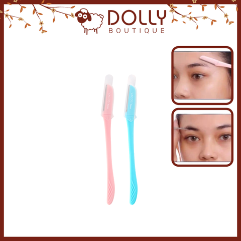 Set 2 Cái Dao Cạo Lông Mày Vacosi Eyebrow Knife DC06