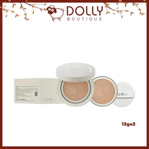 Phấn Nước Thuần Chay Su:m37 Skin-Stay Soft Glow Cushion SPF50+/PA+++ 13g( Tặng Lõi)