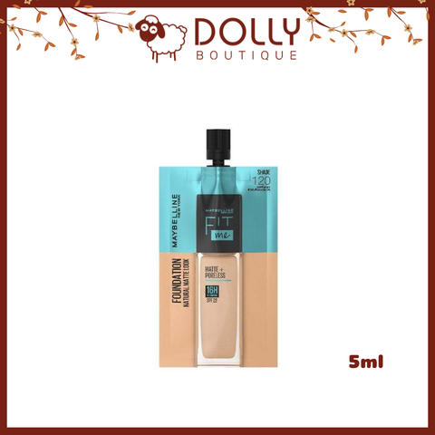 Kem Nền Maybelline Fit Me Liquid Foundation 5ml 120 Classic Ivory