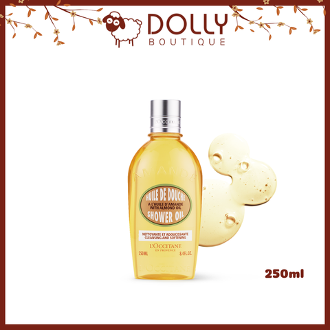 Dầu Tắm Hạnh Nhân L'Occitane Almond Shower Oil 250ml