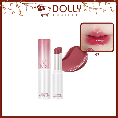 Son Dưỡng Có Màu Thuần Chay Romand Glasting Melting Balm 07 Mauve Whip