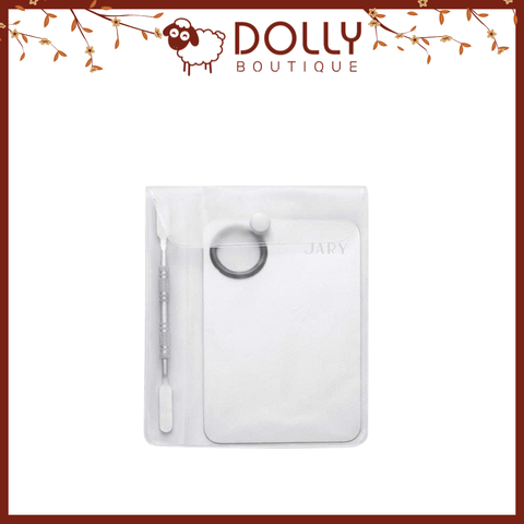 Bộ Dụng Cụ Khay Thìa Trộn Jary 2in1 Dành Cho Makeup Artist 2in1 Mixing Tray Set