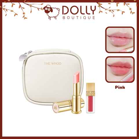 Son Whoo Gongjinhyang Mi Glow Lip Balm Special Set Pink