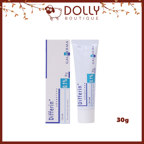 Kem Trị Mụn Differin Adapalene Cream 0,1% - 30g