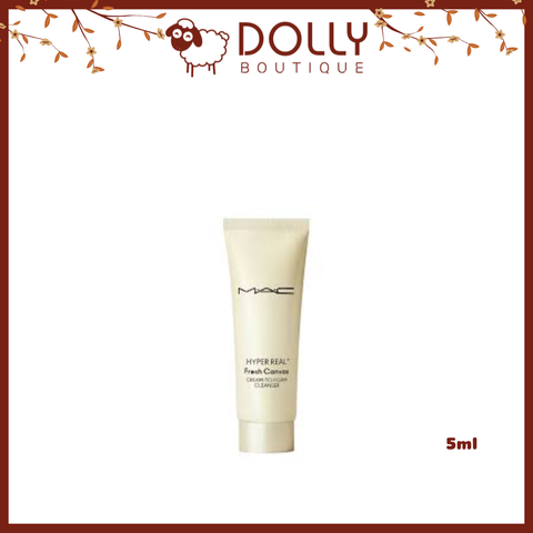 Sữa Rửa Mặt MAC Hyper Real Fresh Canvas Cream-To-Foam Cleanser 5ml Mini