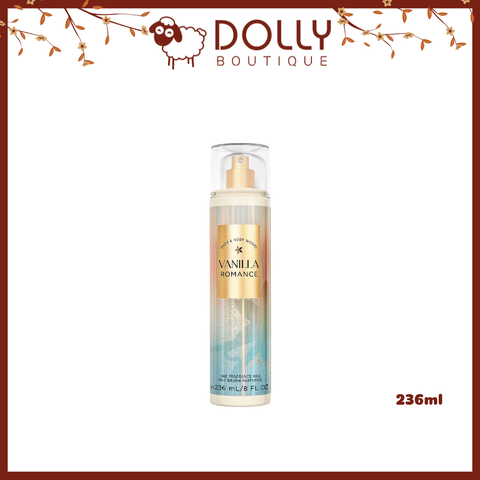 Xịt Thơm Nữ Bath & Body Works Vanilla Romance Fine Fragrance Mist 236ml