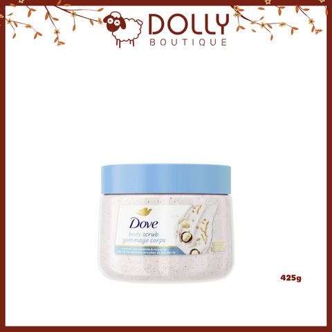 Tẩy Da Chết Toàn Thân Dove Exfoliating Body Scrub Macadamia Rice Milk