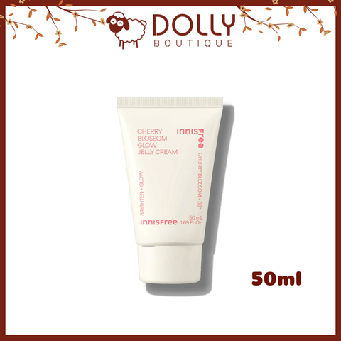 Kem Dưỡng Ẩm Sáng Da Innisfree Cherry Blossom Glow Jelly Cream + B3 - 50ml 0826