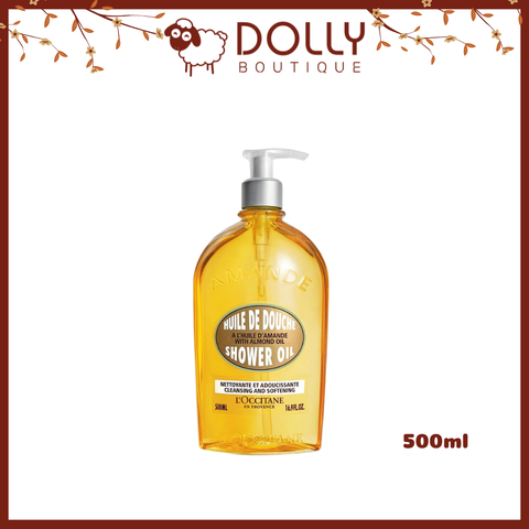 Dầu Tắm Hạnh Nhân L'Occitane Almond Shower Oil 500ml