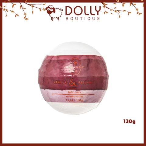 Viên Sủi Bồn Tắm Bath & Body Work Vanilla & Patchouli Bath Fizzy 130gr