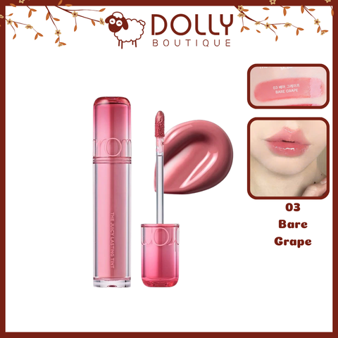 (NEW) Son Tint Bóng Romand Juicy Lasting Tint #03 Bare Grape (Màu Hồng Beige) 3.5g
