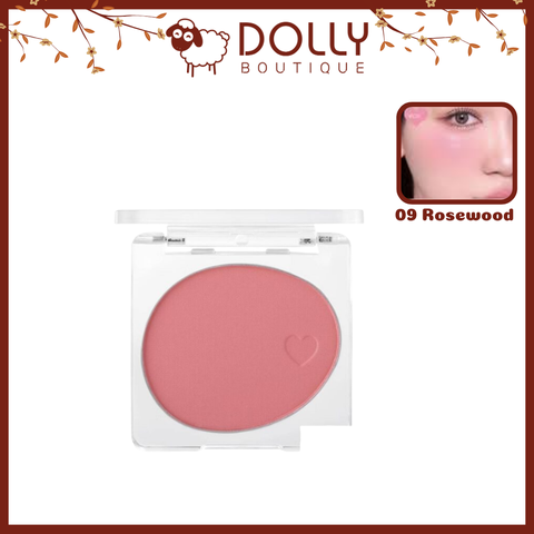 Phấn Má Hồng ODBO Iconic Powder Blush 09 Rosewood